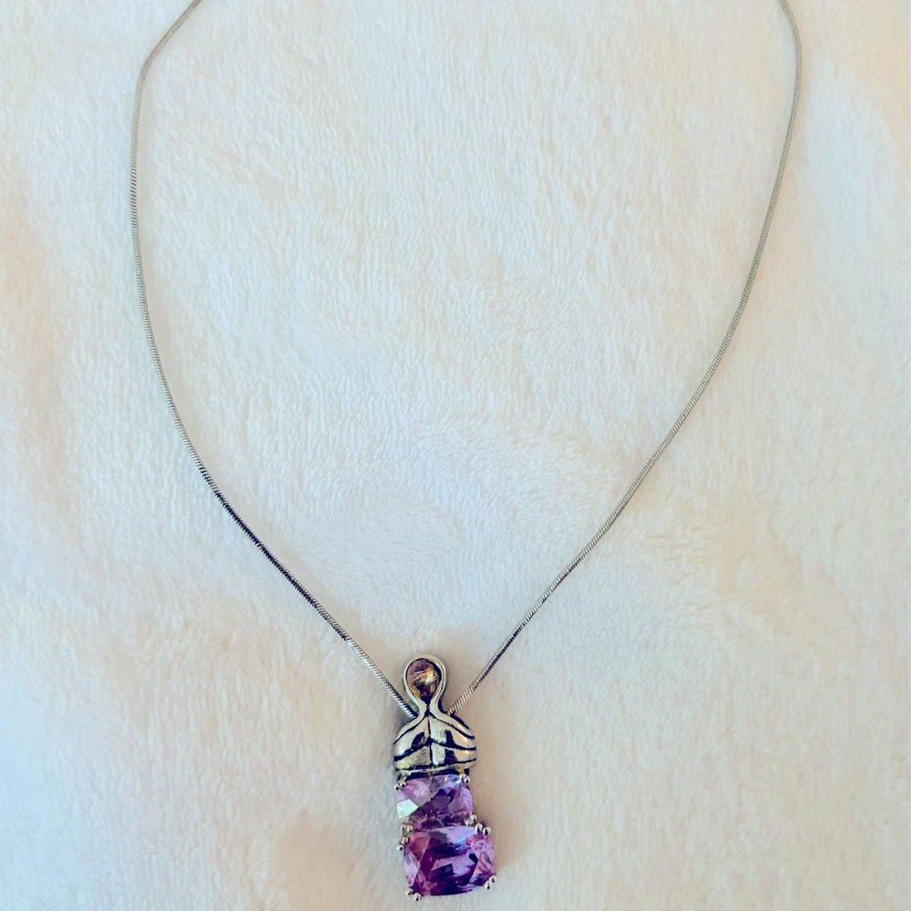 Silver necklace
